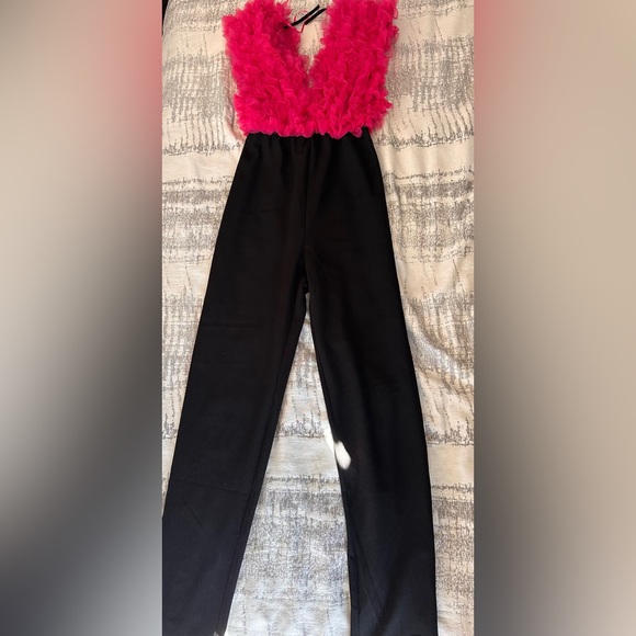 The perfect Vday jumpsuit! Sexy and comfortable! - Picture 4 of 4
